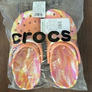 Marbled Tie-dye Crocs Unisex Classic